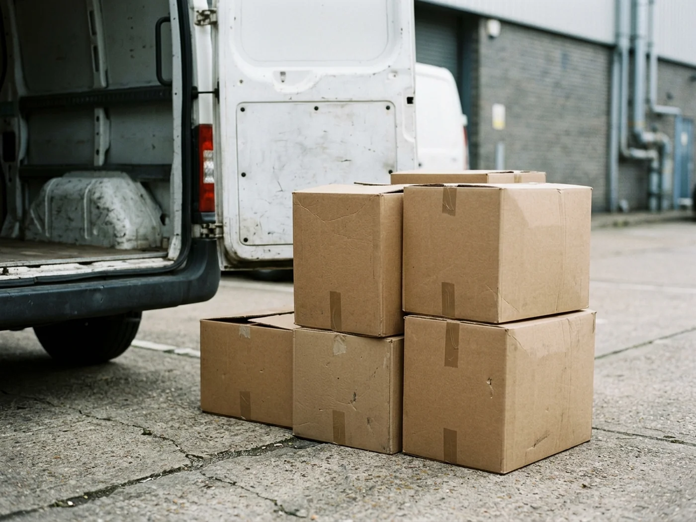 A restock order arriving at the store
