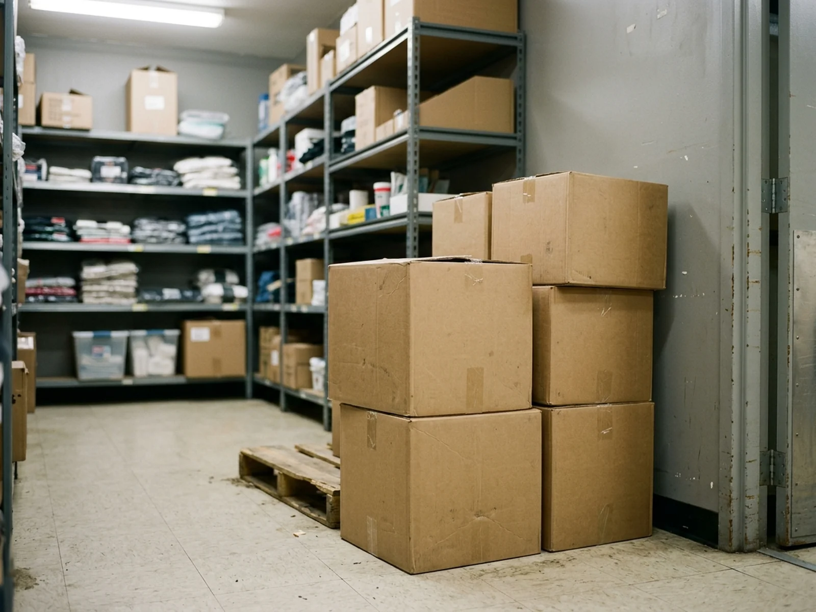 A single store's house-brand order, kept conservative on its own