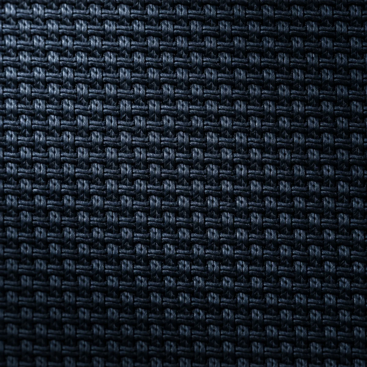 Close-up of a durable ripstop nylon fabric structure