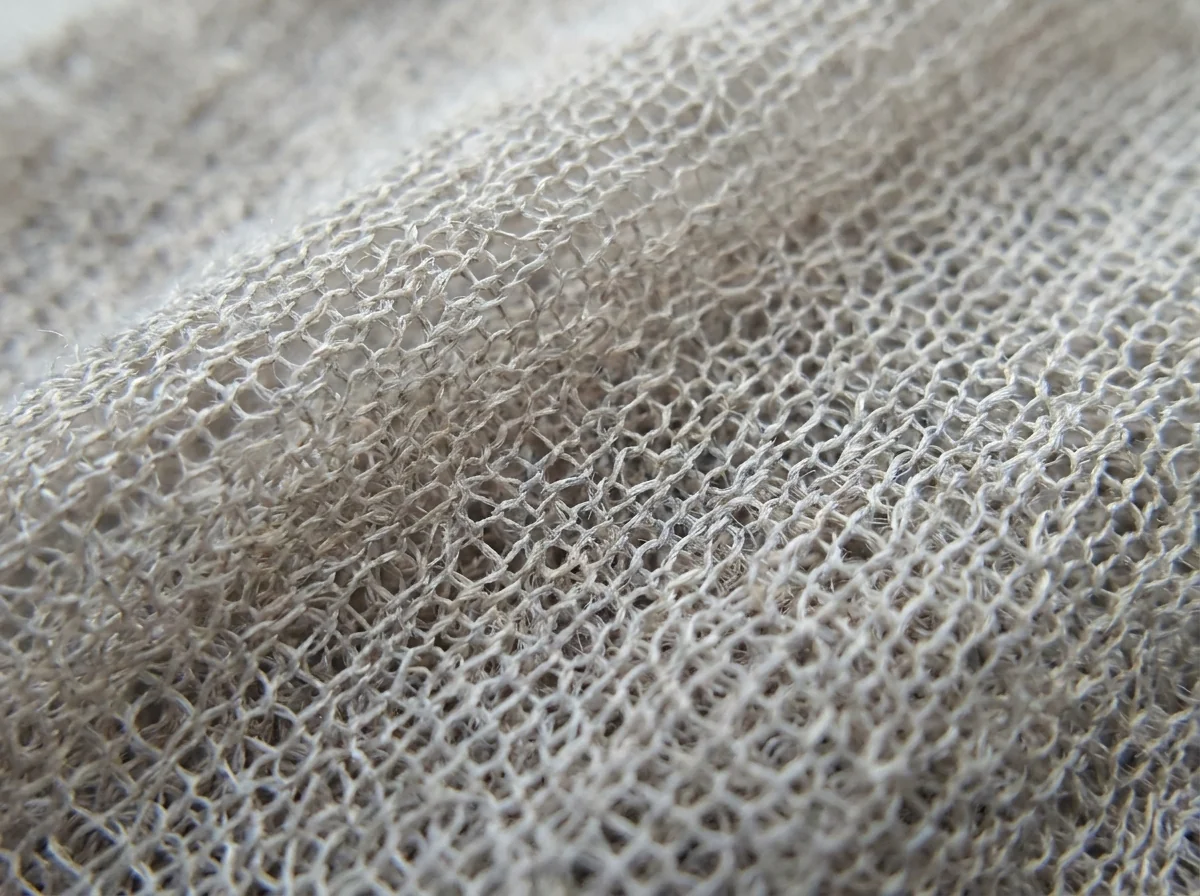 Close-up of 88/12 nylon spandex fabric