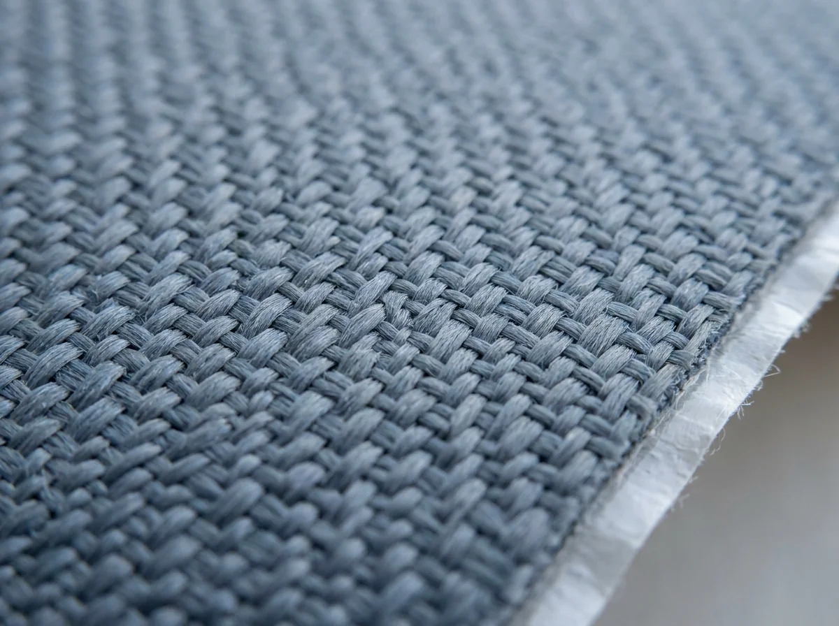 Close-up of 91/9 windproof laminated fabric