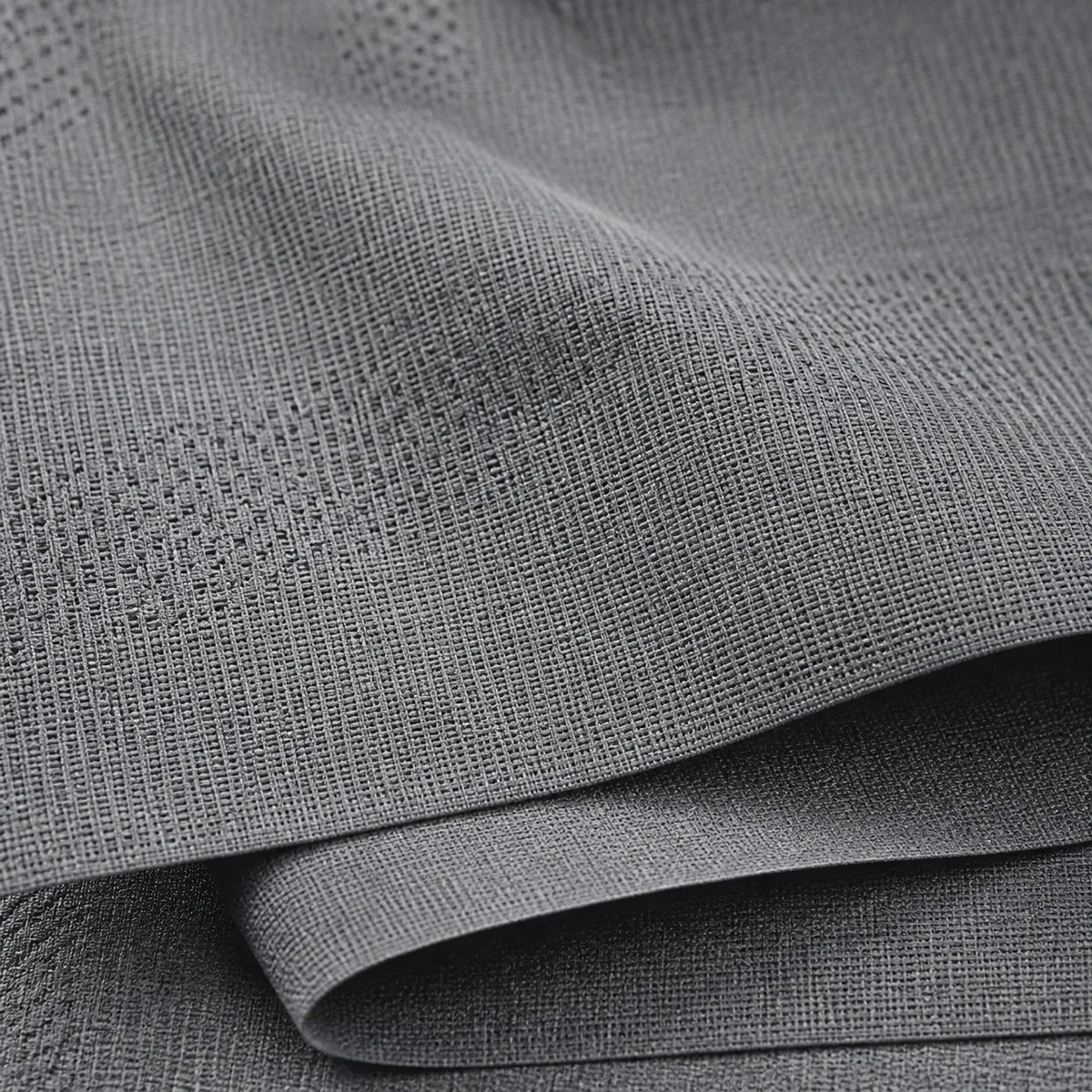 Close-up of ripstop nylon jersey fabric texture