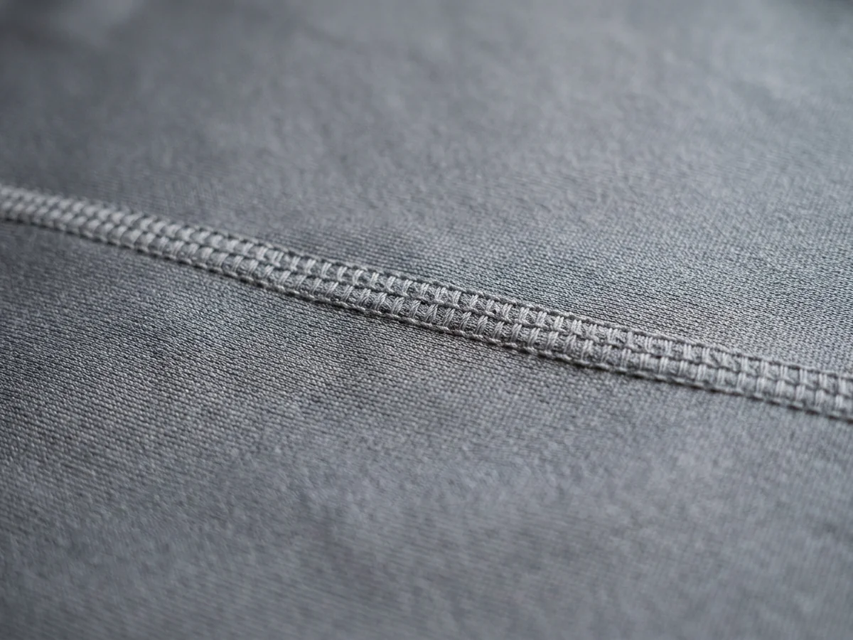 Macro of a knit structure filling the frame, nothing else in shot