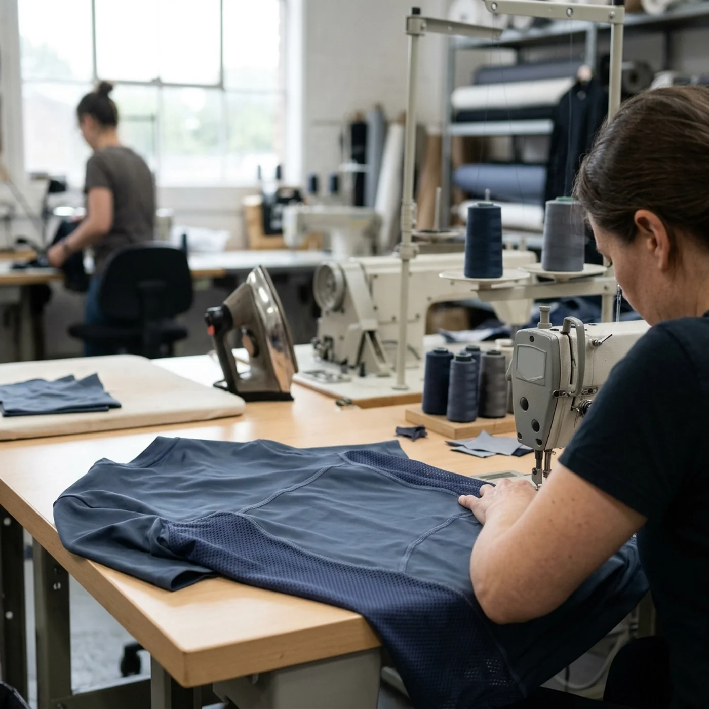 A finished seam curve, the confirmed construction a reorder is produced against