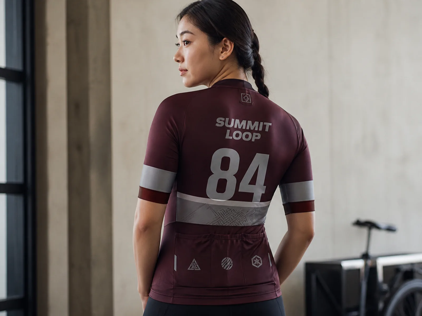 Kit back panel placement zones marked for secondary sponsor marks